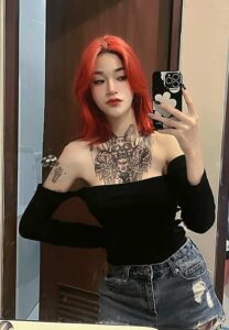 Kullanan-Mint-นางแบบผมส้ม Kullanan-Mint-นางแบบผมส้ม