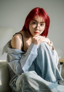 ฟางโกะ โอเค ผมทอง