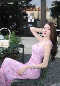 Pimrada-ชุดเดรสชมพู Pimrada-ชุดเดรสชมพู