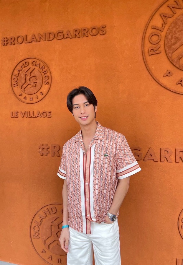 August วชิรวิชญ์ aaugust007 งาน Roland Garros ปารีส